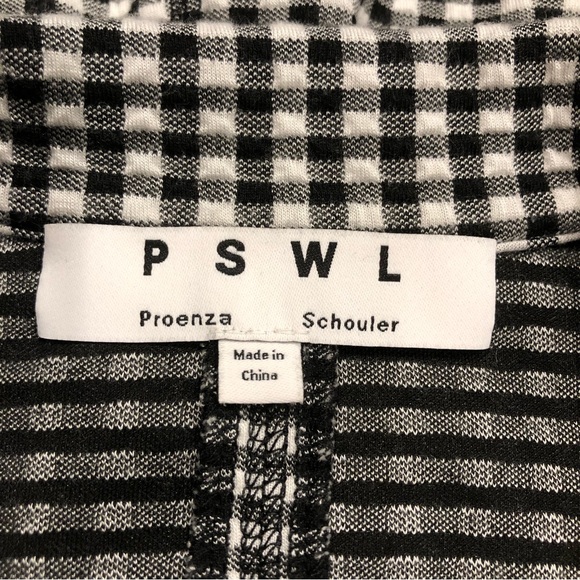 Proenza Schouler Checkered Turtleneck Zip Up - Picture 6 of 7